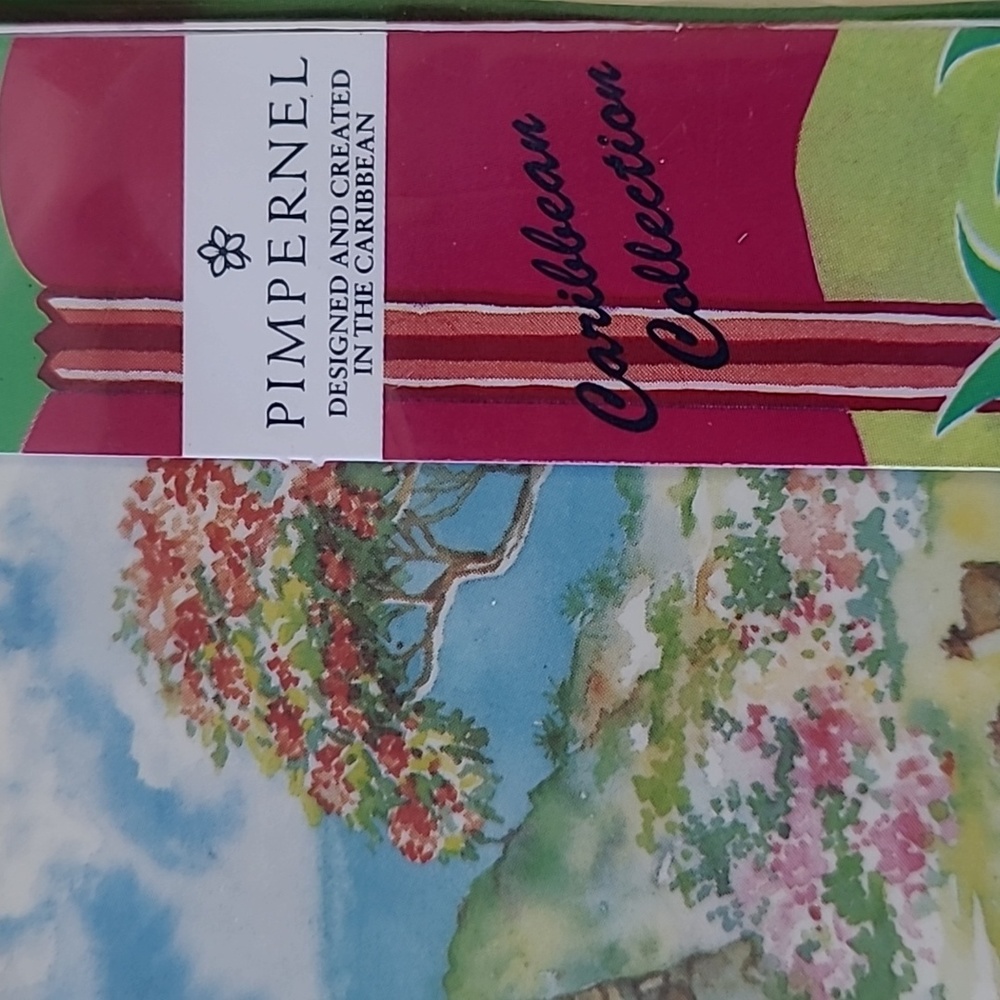 NEW Pimpernell Caribbean collection Barbados Drink Coasters  Set of 6 SEALED Box - Picture 8 of 12